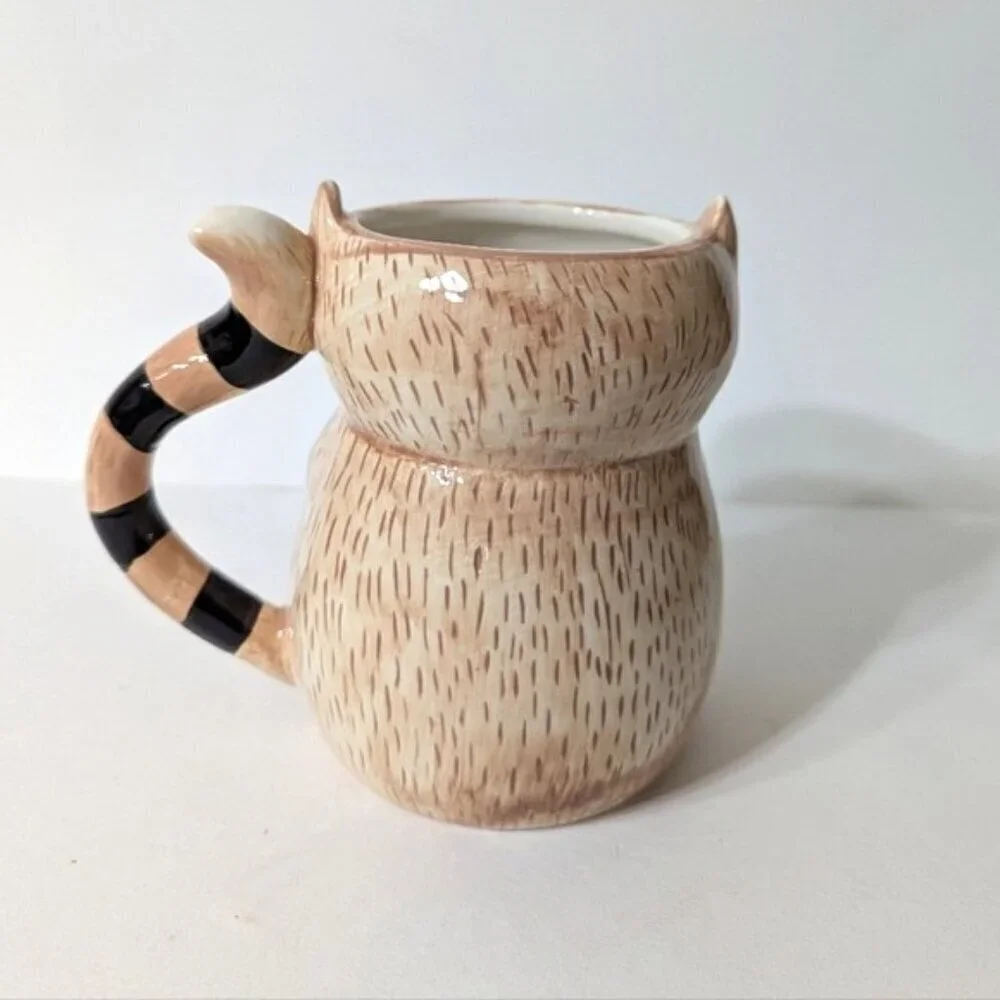 Pier 1 Animal-Themed Ceramic Mug